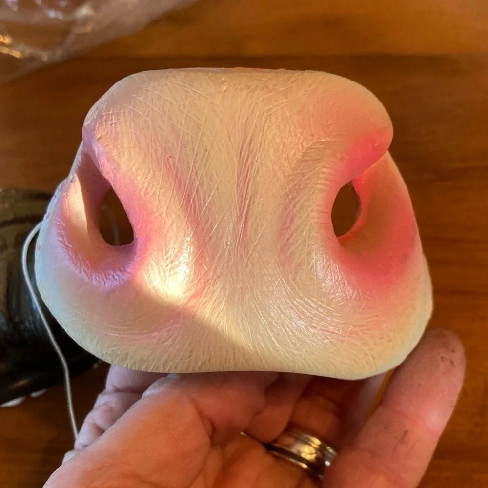 Vintage Animal nose Masks Set - Black, Blue, Pink